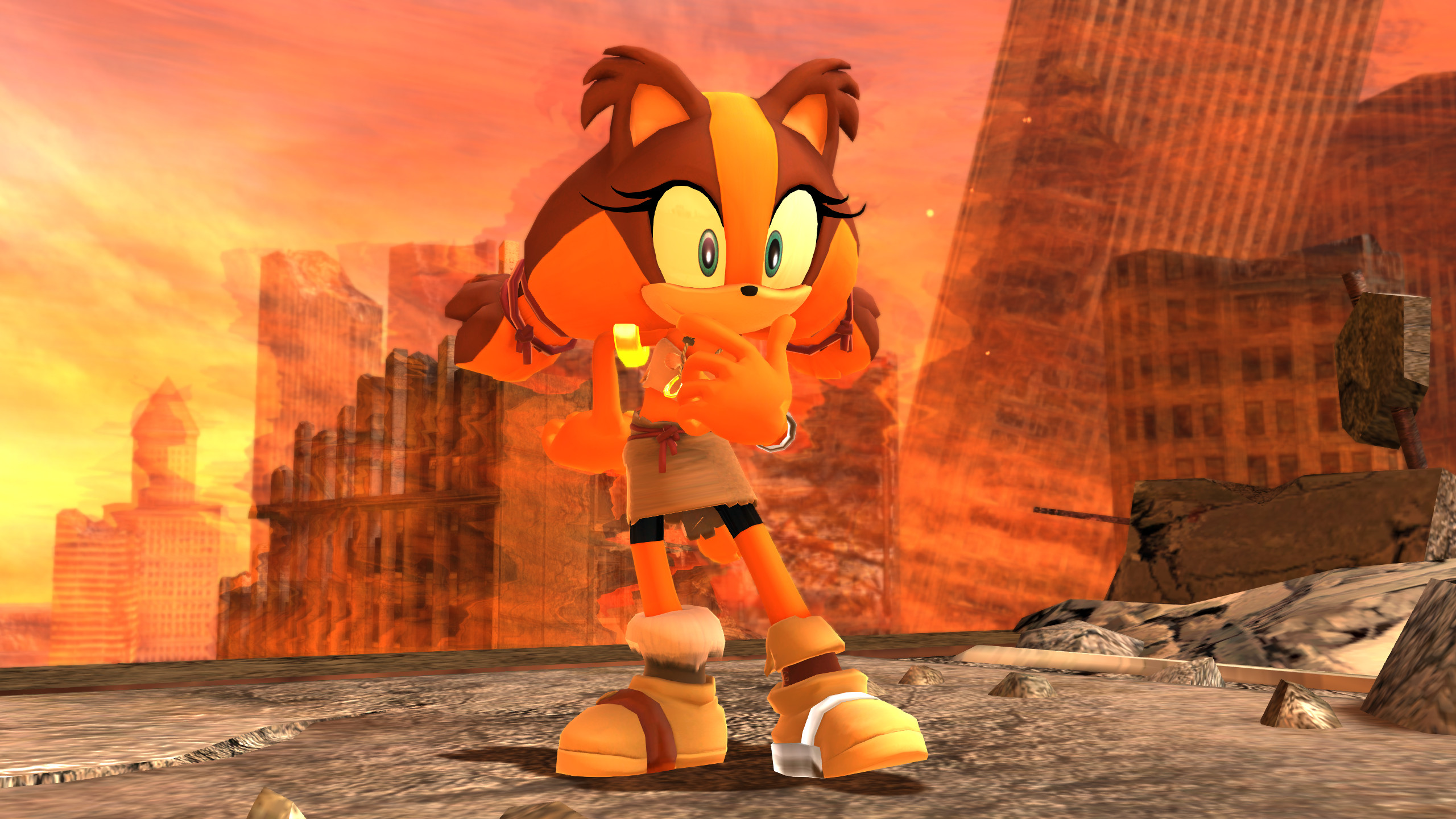 Sticks the Badger in Sonic Generations 