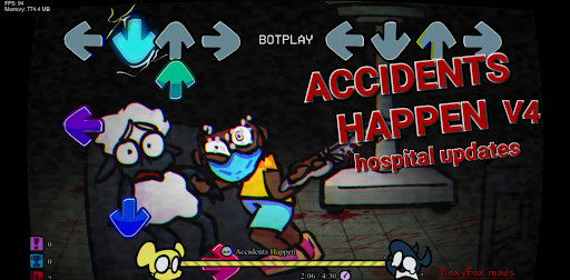 ACCIDENTD HAPPEN fnf cover V4 hospitle update fnf