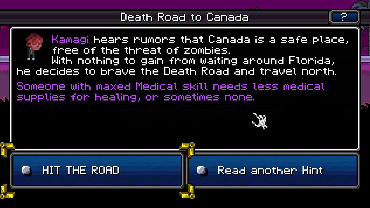 Old Font Mod for Death Road To Canada DR2C Mods