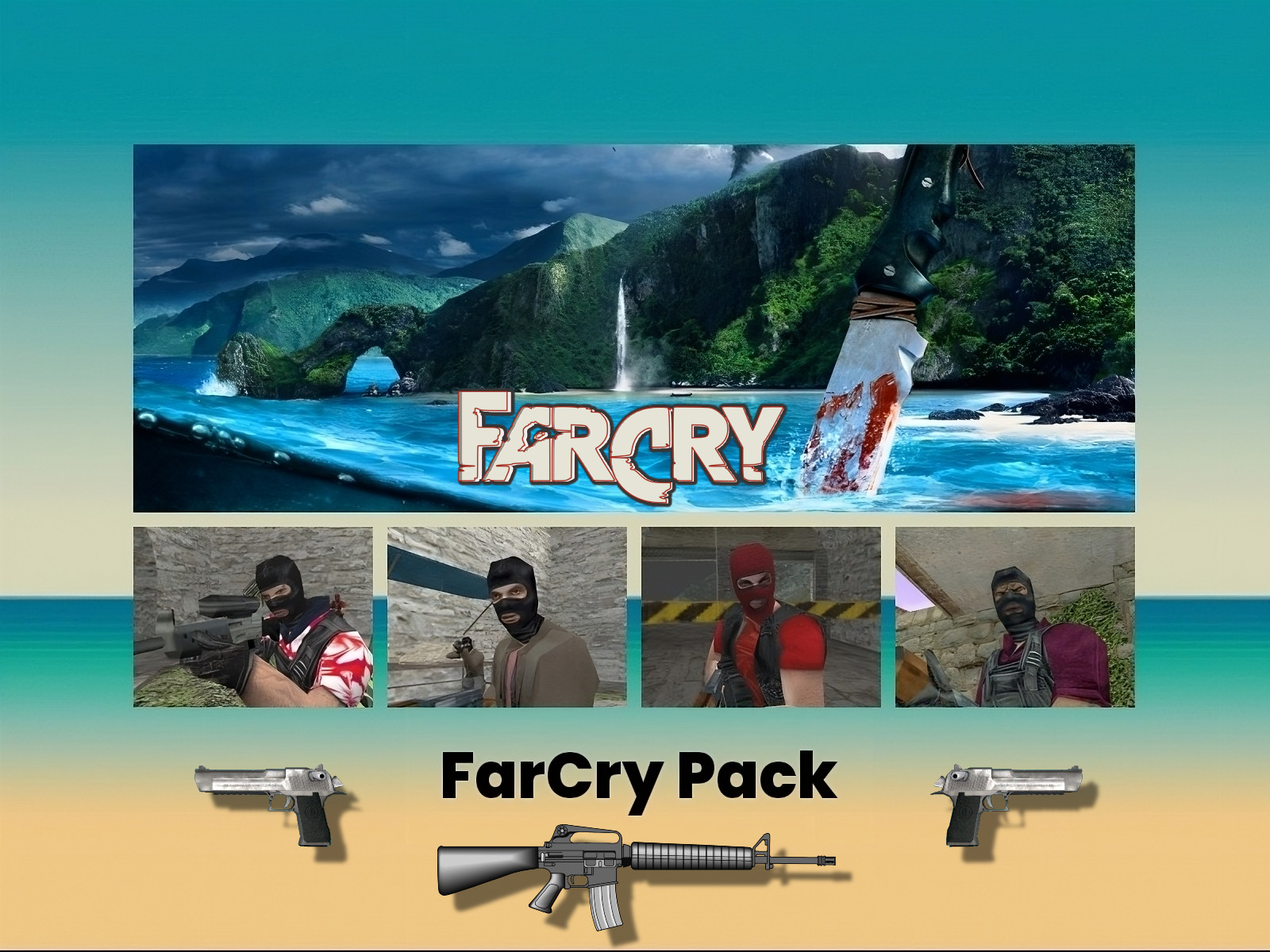 FarCry Pack [Counter-Strike 1.6] [Mods]