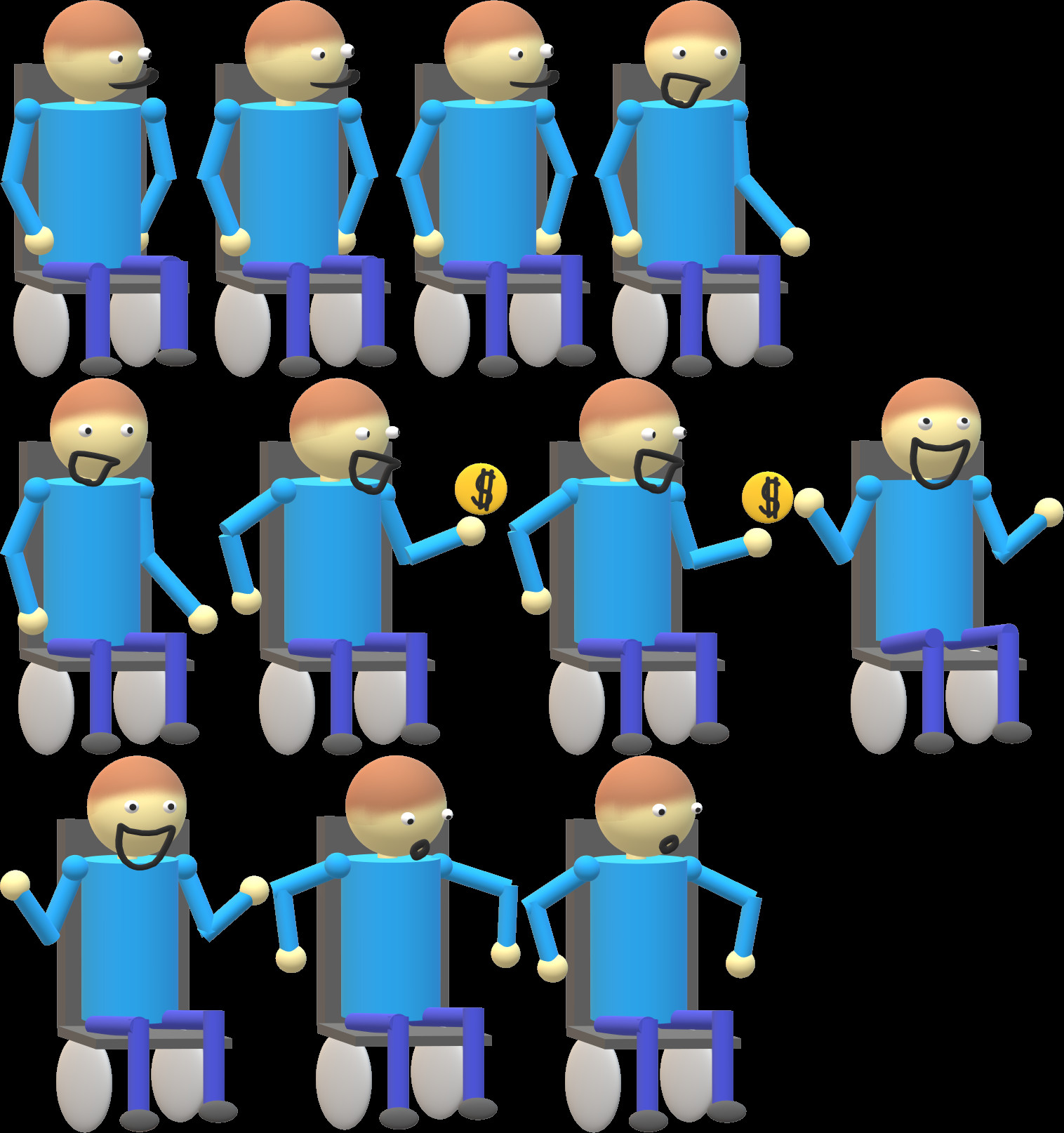 custom og dave sprites