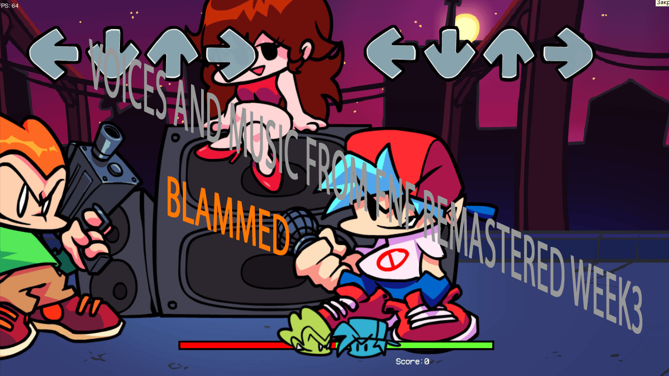 FNF REMASTERED BLAMMED Mod for Friday Night Funkin' | FNF Mods