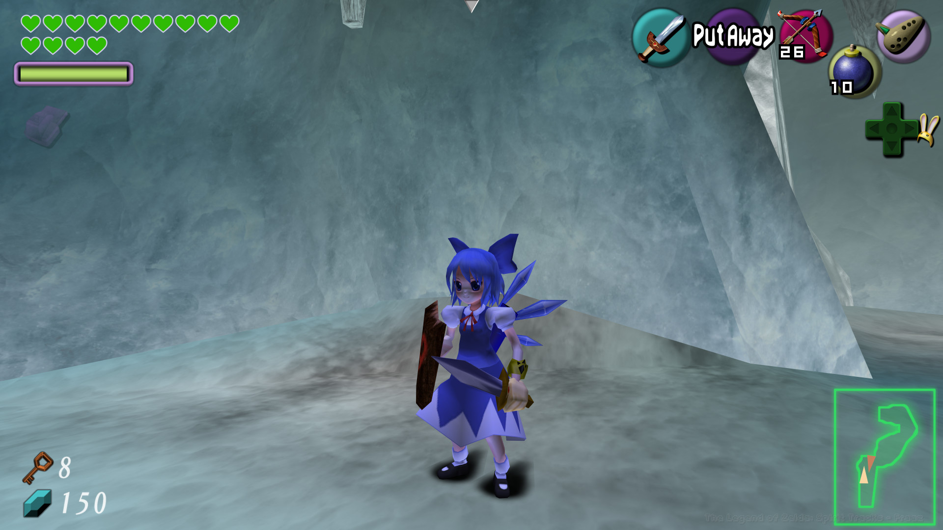 Cirno Child Link [Ship of Harkinian (Ocarina of Time PC Port)] [Mods]