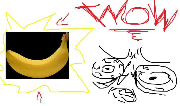 vs giant banana (Porcupine2009's BananaFunk Jam)