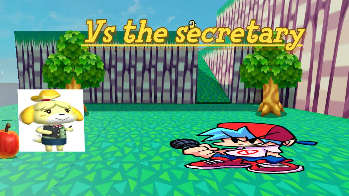 Vs the secretary Isabelle or idk.
