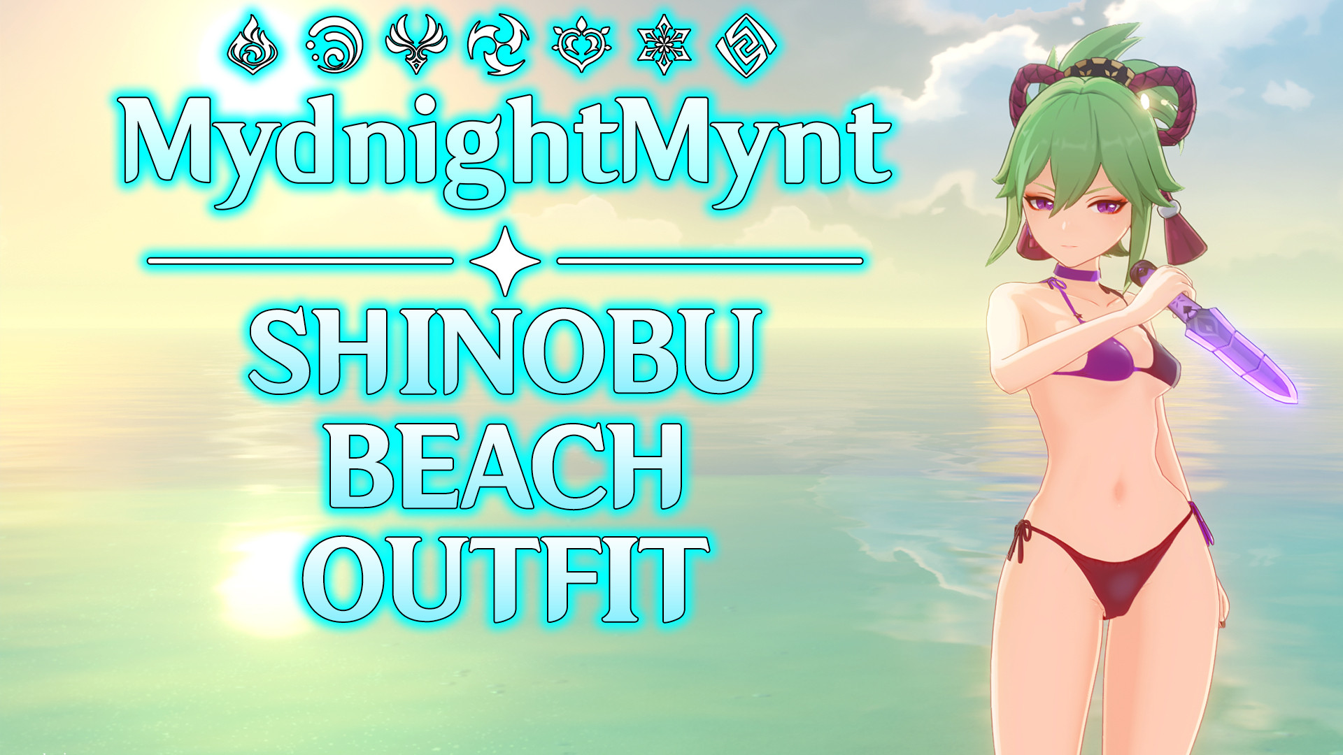 Shinobu Beach Outfit 4.1