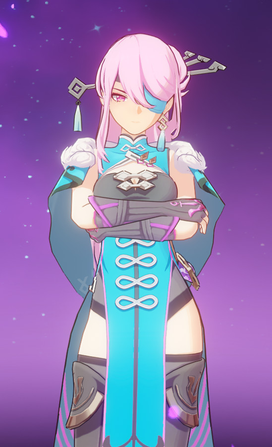 Beidou Pink and Blue Recolor