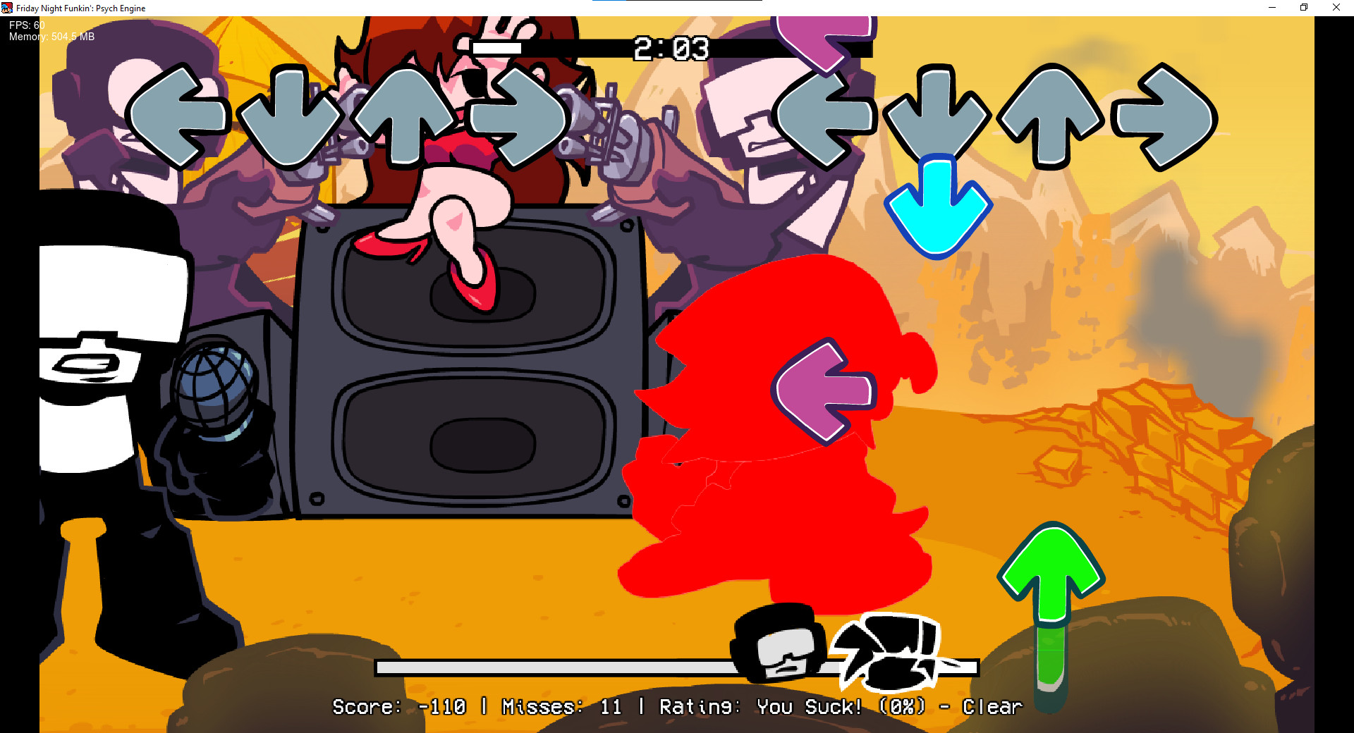 Glitch BF skin mod