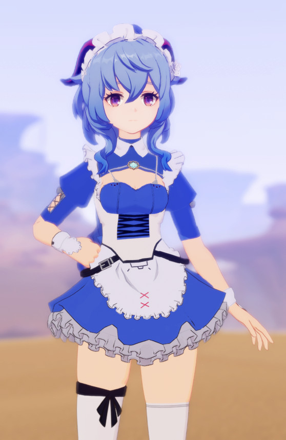 Classic Maid Ganyu