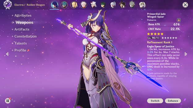 Jade Spear Recolours