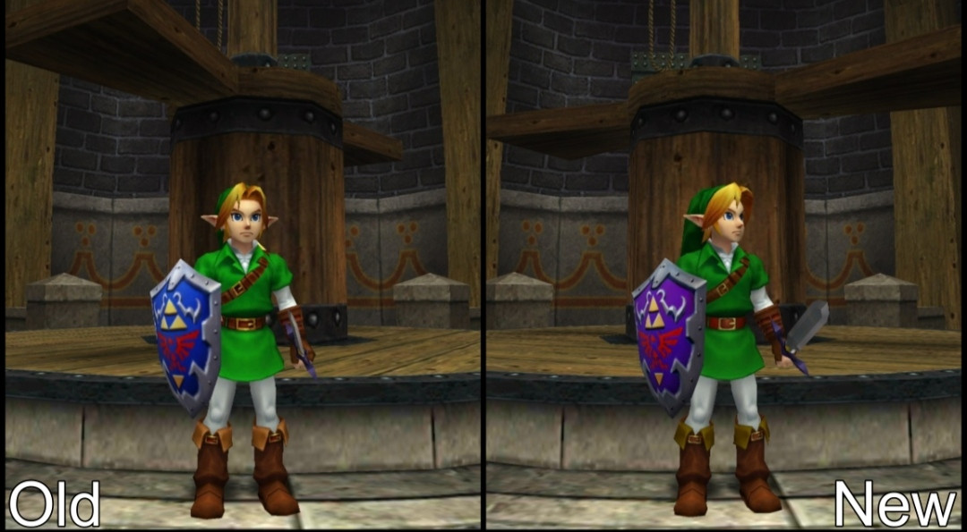 Play as Link from: The Legend of Zelda Texture Pack