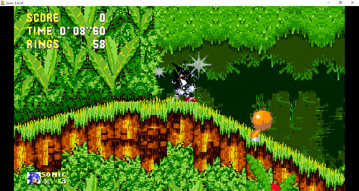 Sonic 3 A.I.R - Dark Sonic Mod 