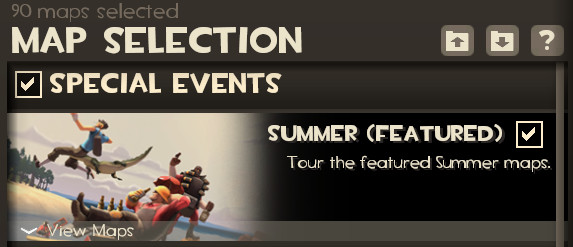 New "Summer (Featured)" Map Selection Icon