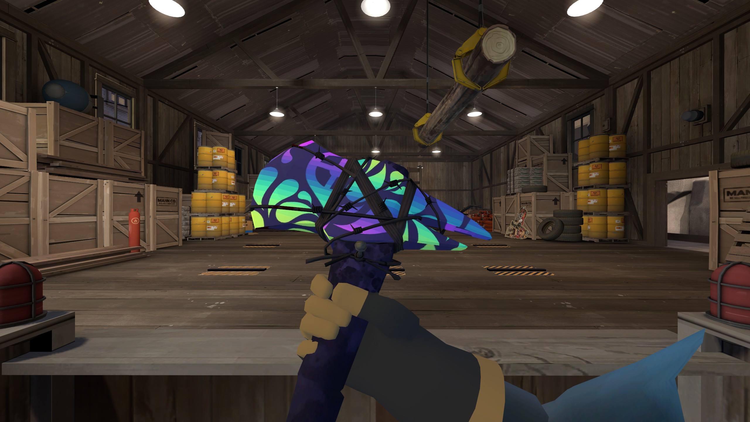 Spectrum Splattered Axtinguisher