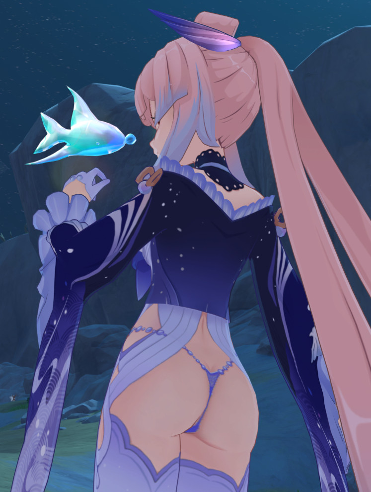 Even Lewder Kokomi Pantsu Mod