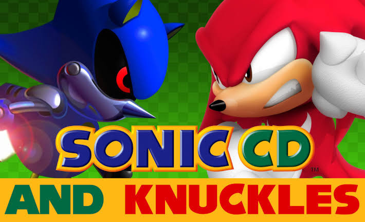 Sonic CD & Knuckles Title Screen [Sonic CD (2011)] [Mods]