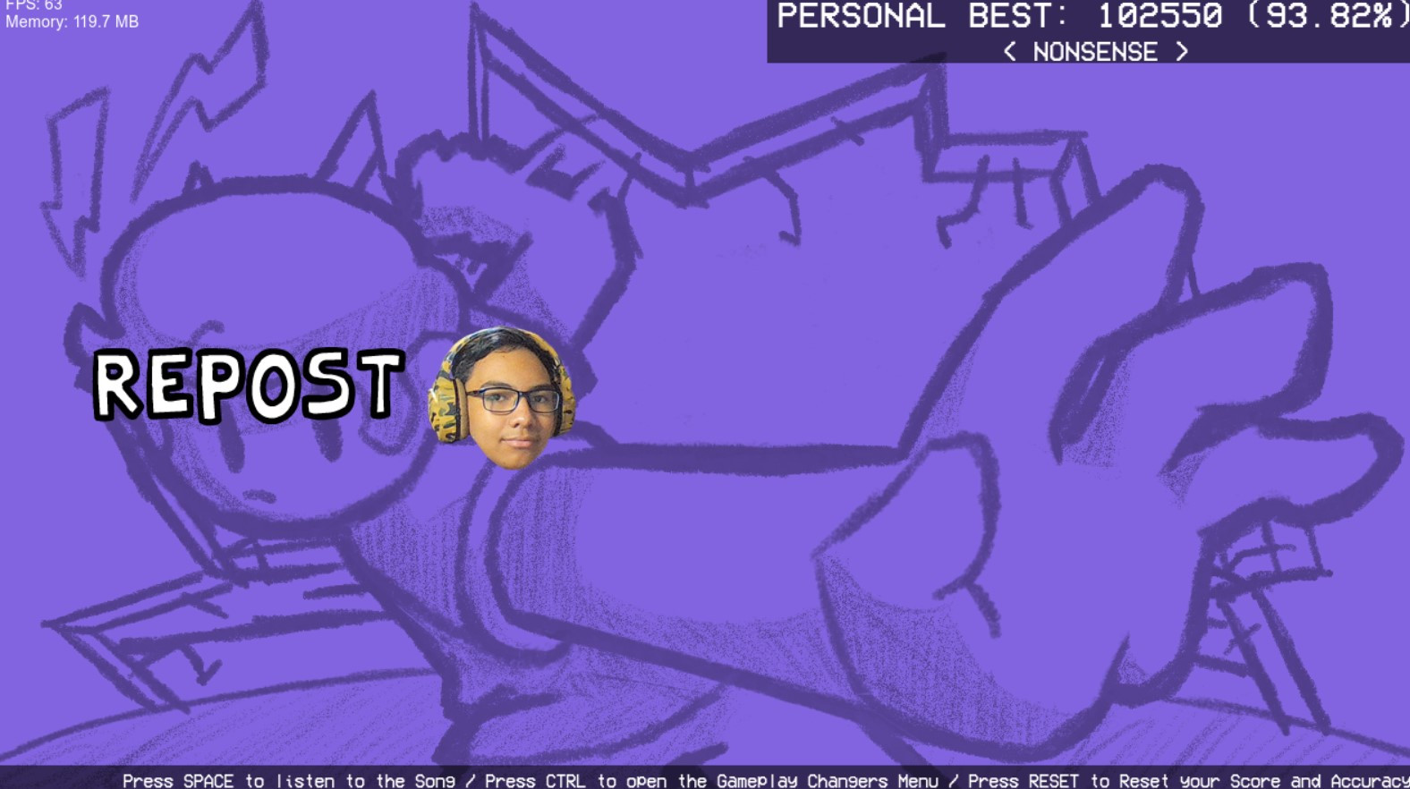 Nonsense V2: Repost (Psych Engine Port)