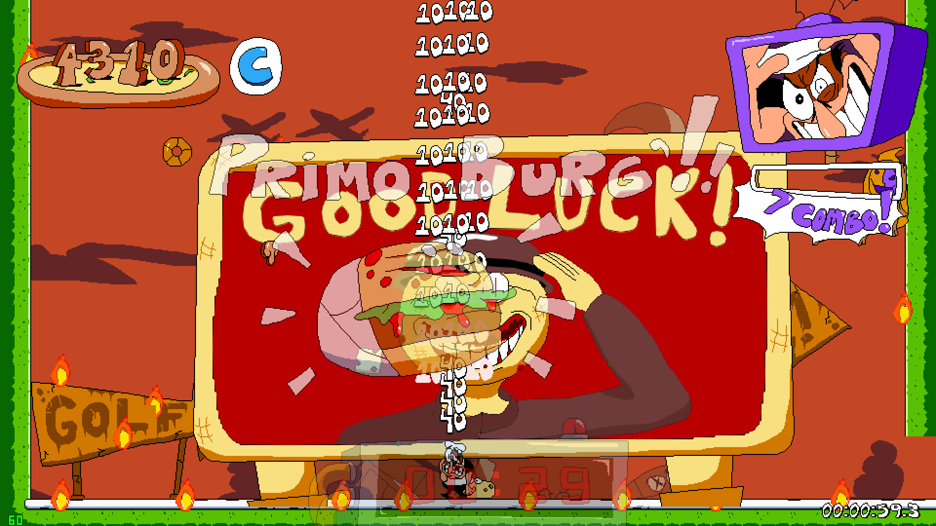 Pizza Tower GOLF Demo (Reshare) by swagmaster49