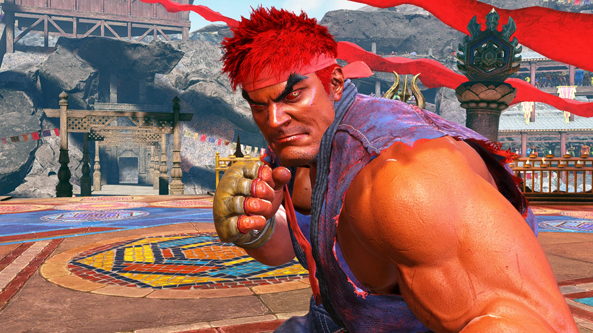 Street Fighter Evil Ryu Cosplay Costume