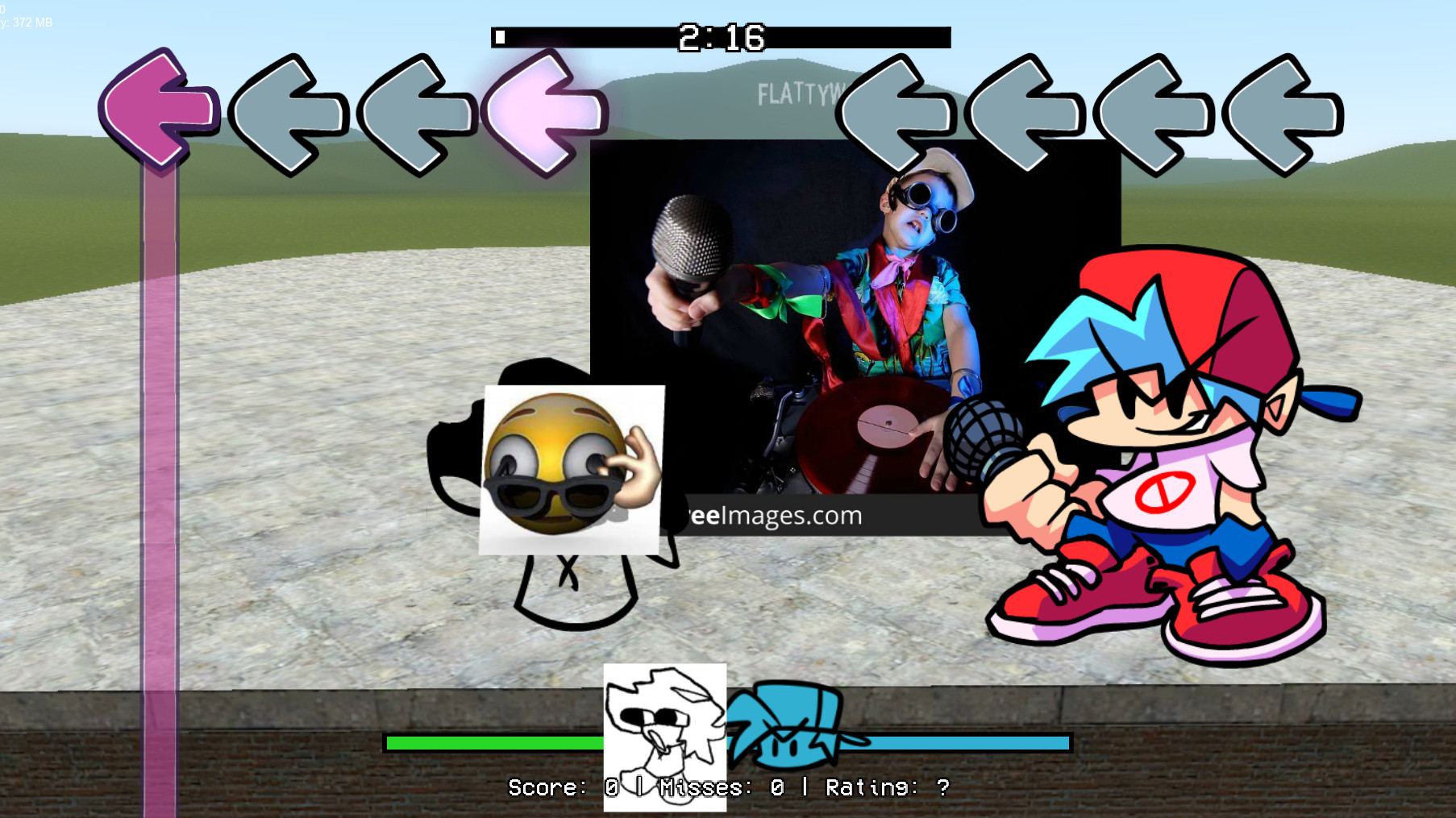 Versus Gluppy One shot + Upswag