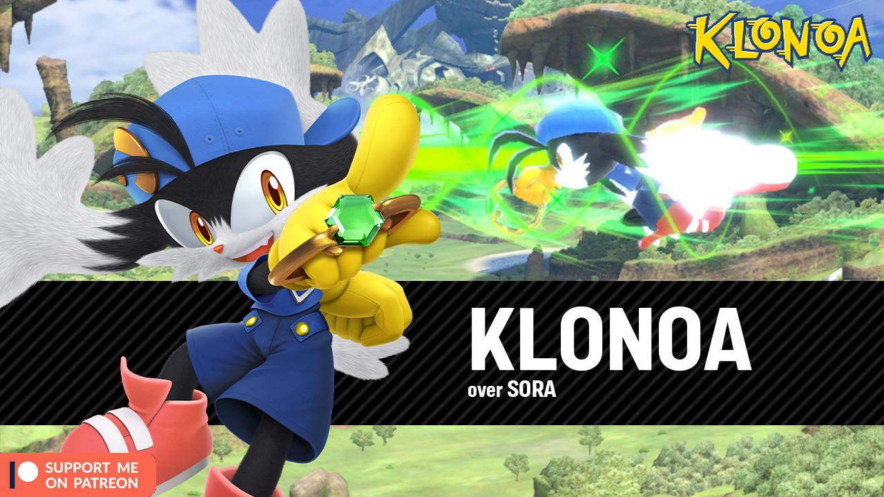 Klonoa over Sora
