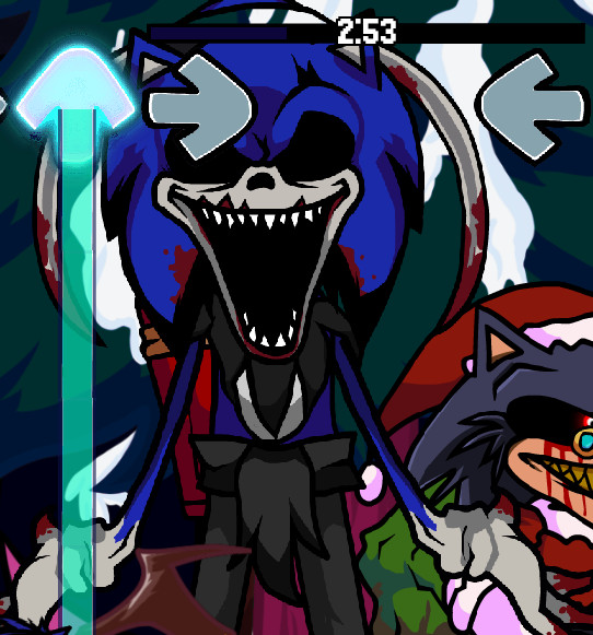 FNF Sonic VS Sonic.exe [Gift] by DrTieg on DeviantArt