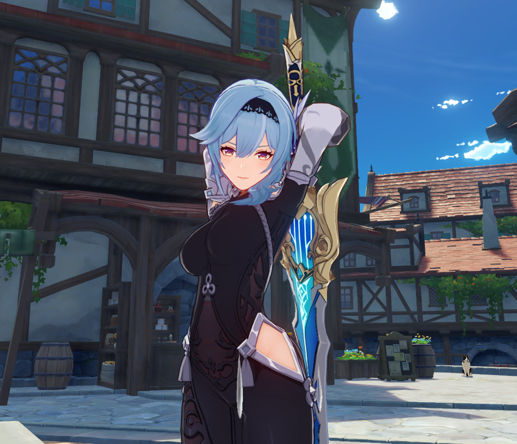 Eula Cosplaying Shenhe!? WITH VENGENCE!