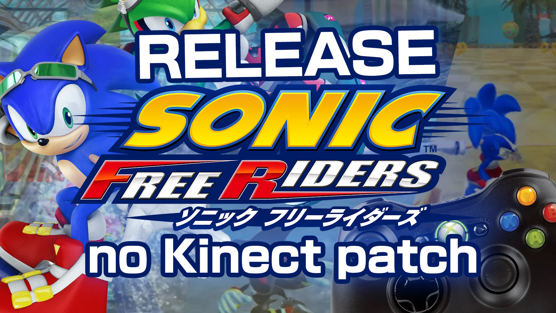 Sonic Free Riders  Os melhores jogos de Xbox 360.