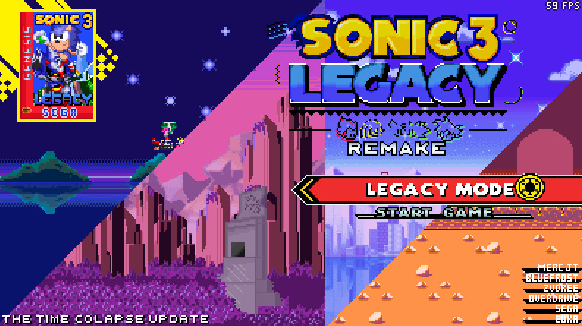 Play Genesis Sonic 3 Complete Online in your browser 