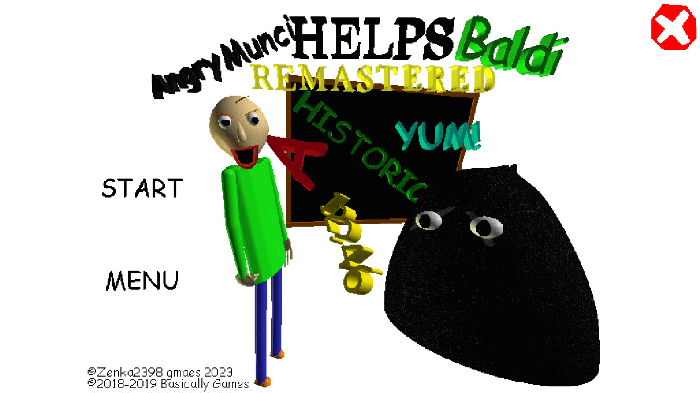 Angry Munci Helps Baldi REMASTERED Mod for Baldi's Basics | Baldi Mods