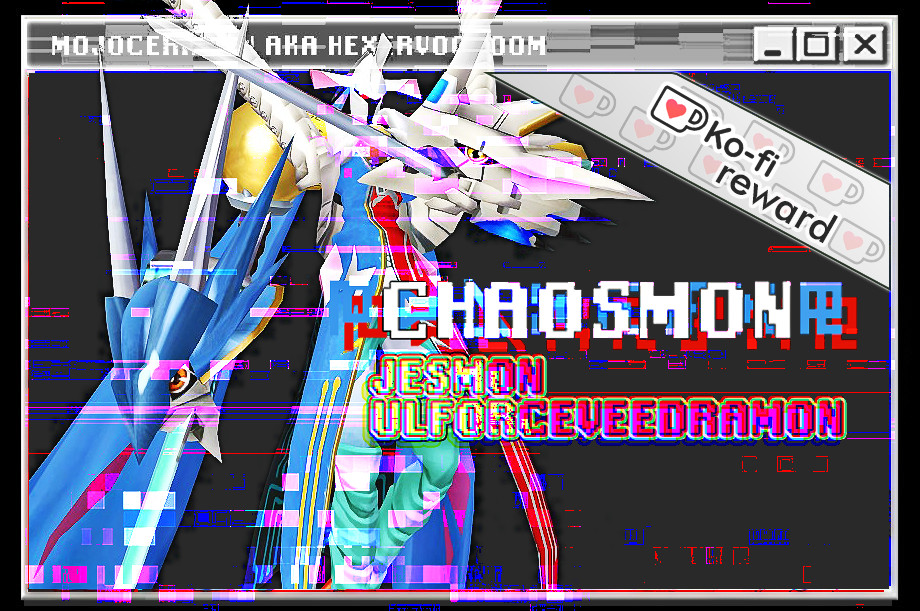 Chaosmon: UlforceVeedramon+Jesmon