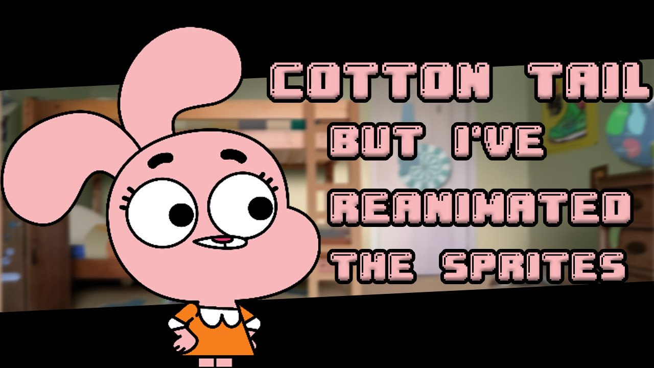 Cotton Tail But I've Reanimated the sprites