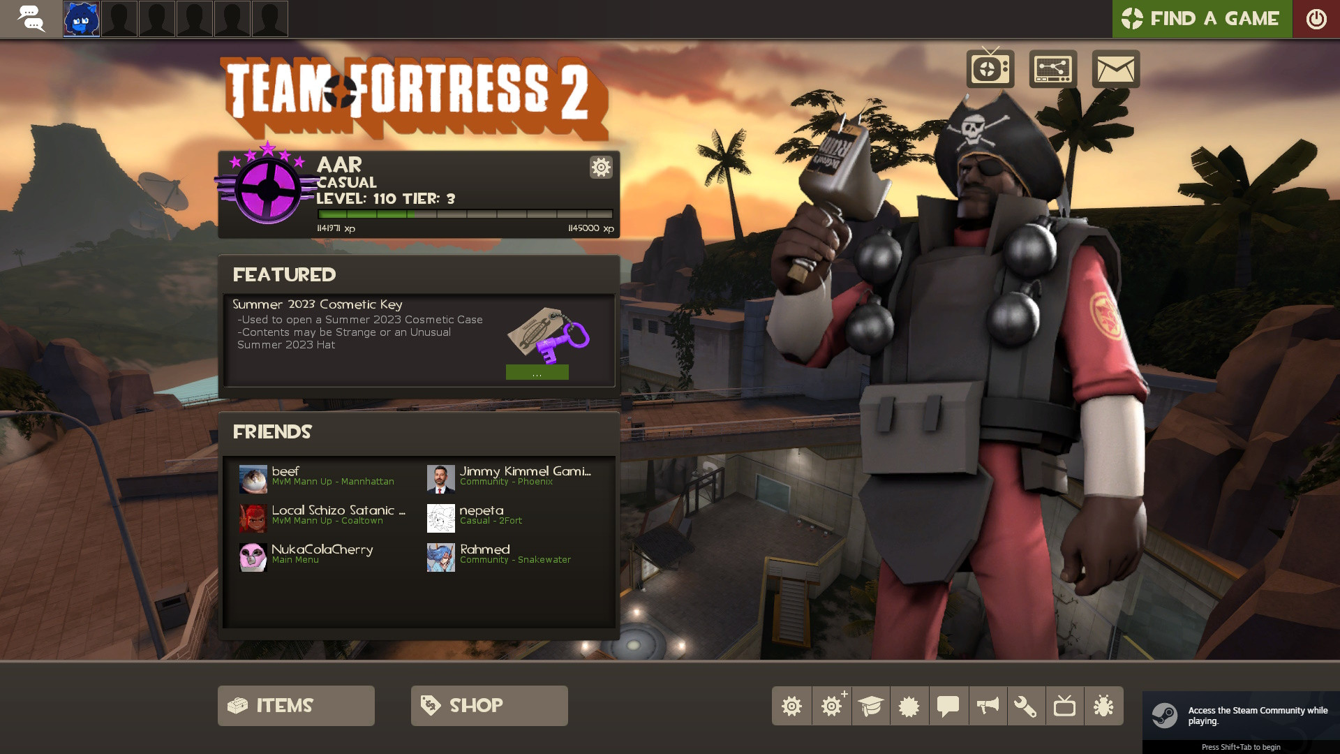 Summer 2023 Main Menu Background Maps