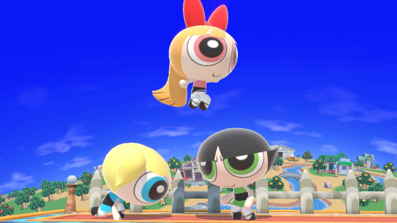 Bubbles (PowerPuff Girls) [CMC+ V6] [Super Smash Bros. Crusade] [Mods]