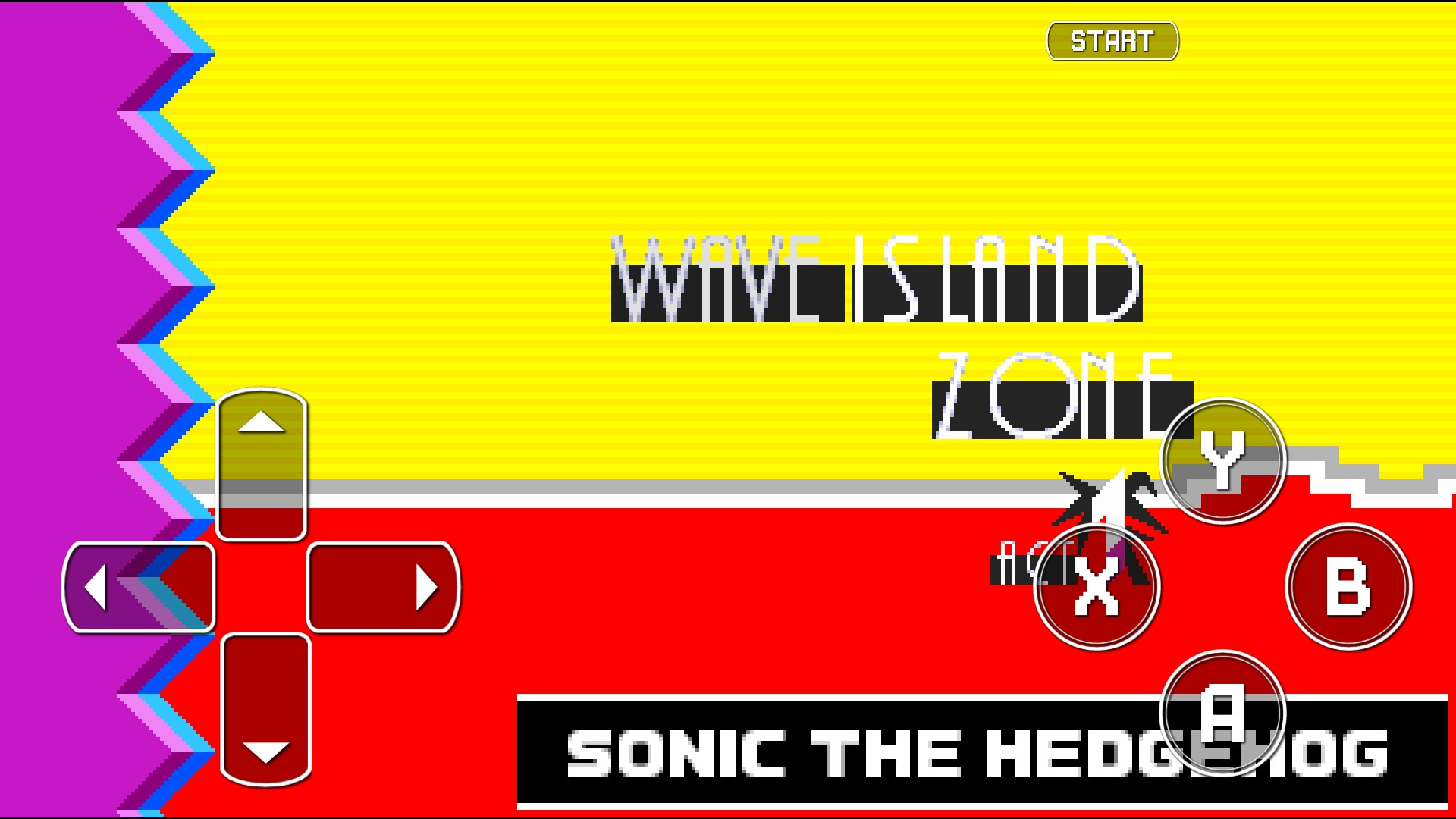 Sonic Rush Titlecards