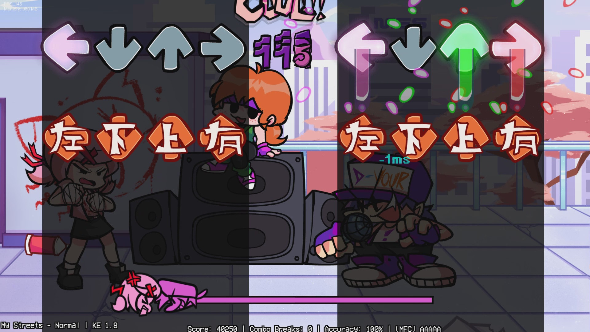 My Streets Mania Chart Doki Doki Takeover D-Sides