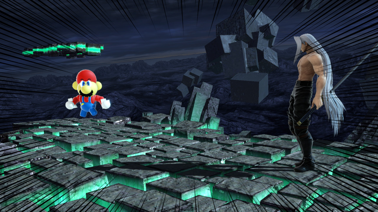 Mario, described by a Roblox player from 2010 [Super Smash Bros. Ultimate]  [Mods]