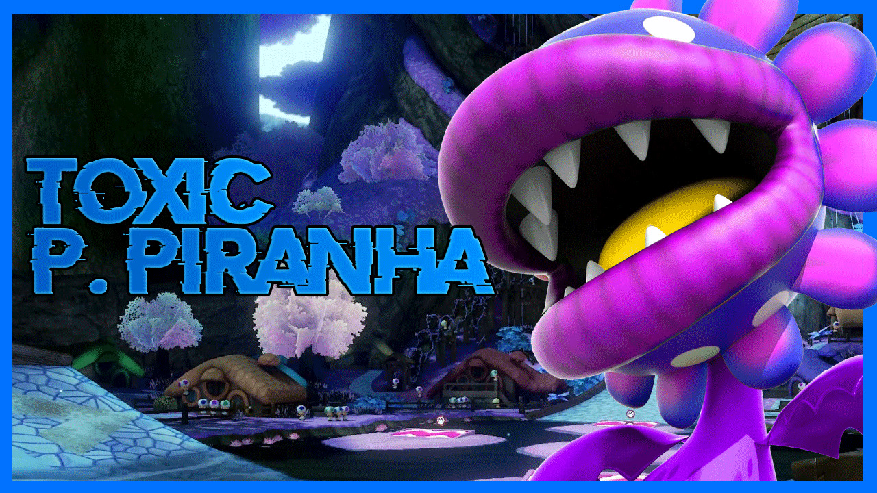 Toxic P.Piranha Mod for Mario Kart 8 Deluxe MK8D Mods