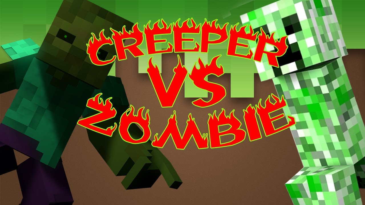 "Mobs Rivals" - Unlikely Rivals Creeper vs Zombie