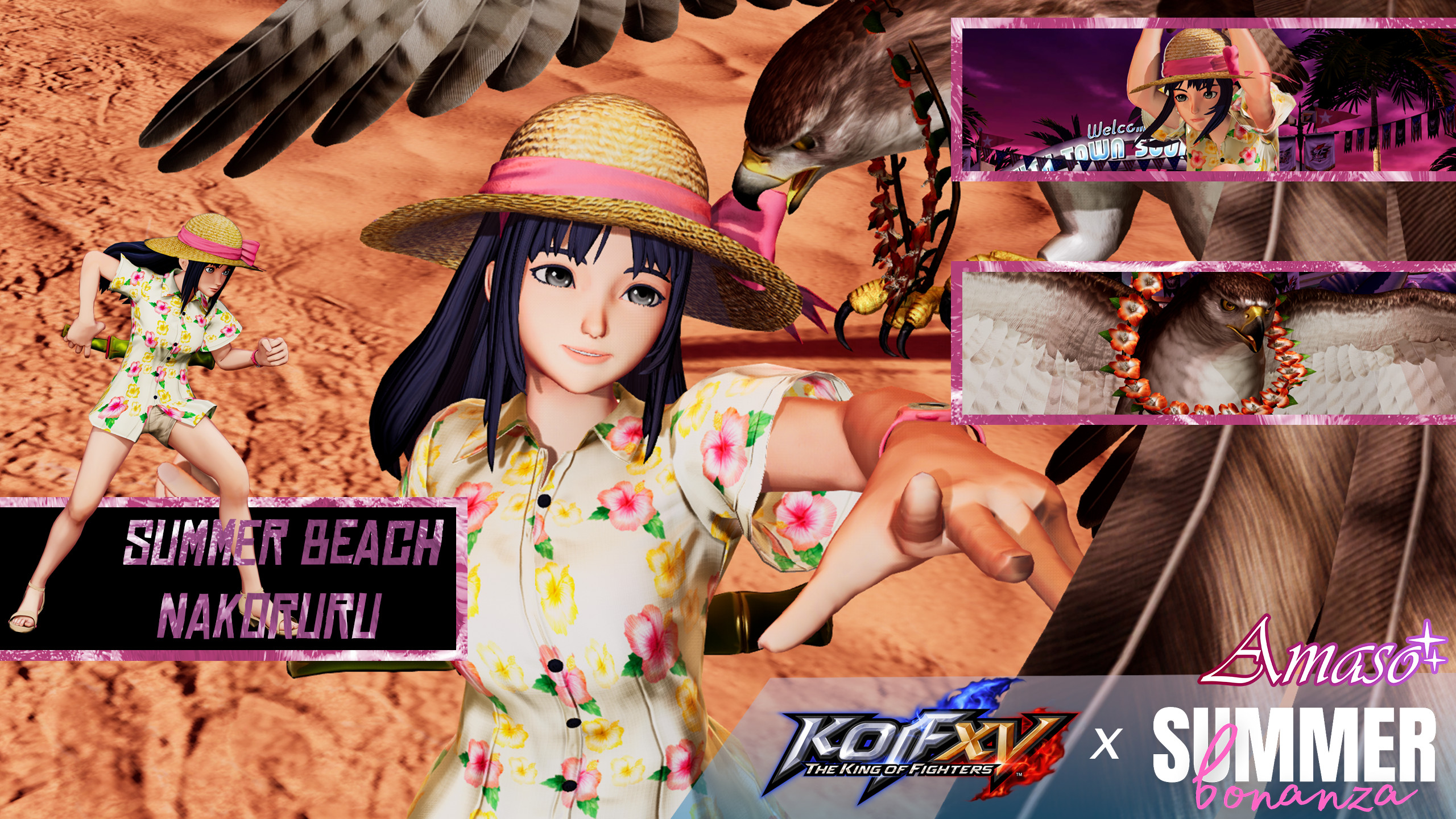 Summer Beach Nakoruru [The King of Fighters XV] [Mods]