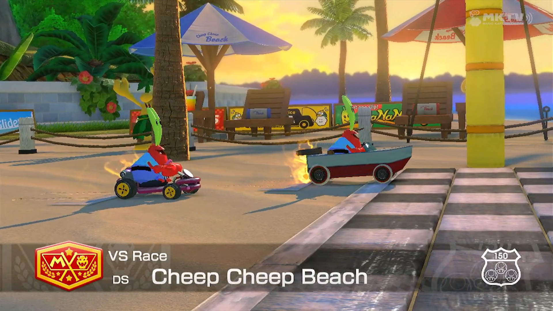 Mk8 Raft Clothed Mr. Krabs + Boat Mod for Mario Kart 8 | MK8 Mods