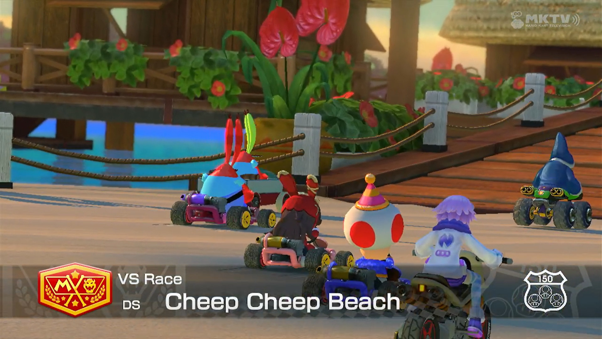 Mk8 Raft Clothed Mr. Krabs + Boat Mod for Mario Kart 8 | MK8 Mods