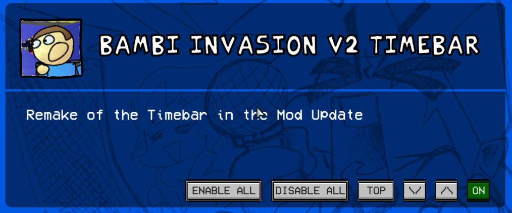 Perfect Bambi Invasion v2 Timebar for Psych Engine