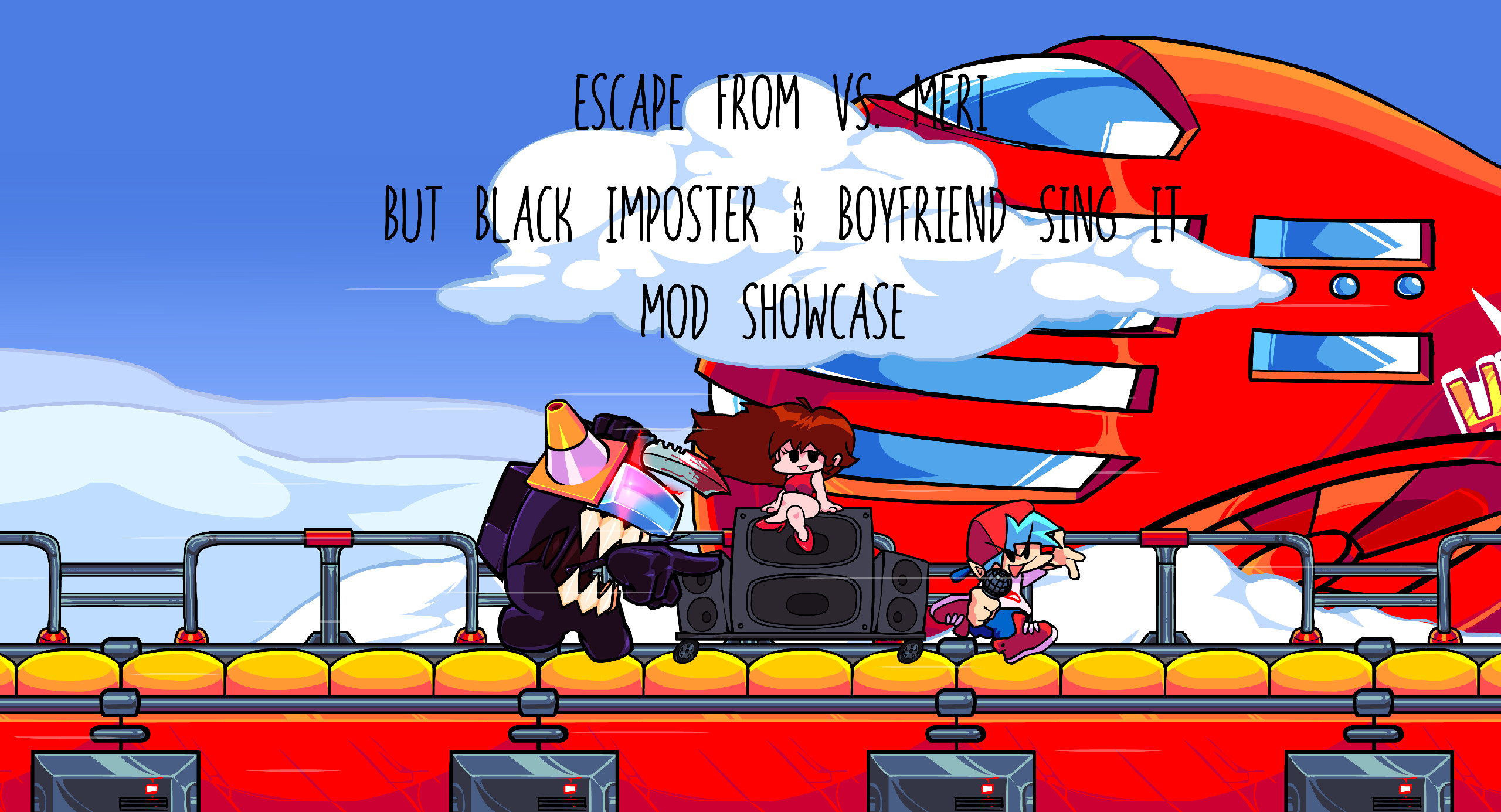 Escape But Black Imposter & Boyfriend Sing It