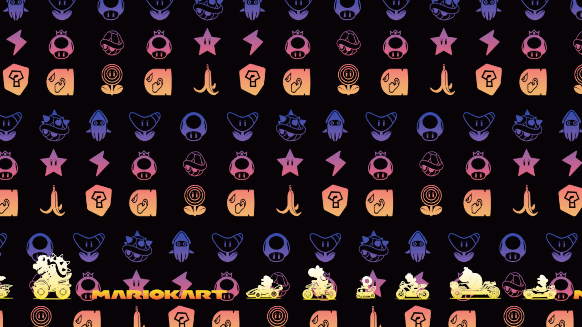 Colorful Items + Dark Theme LS