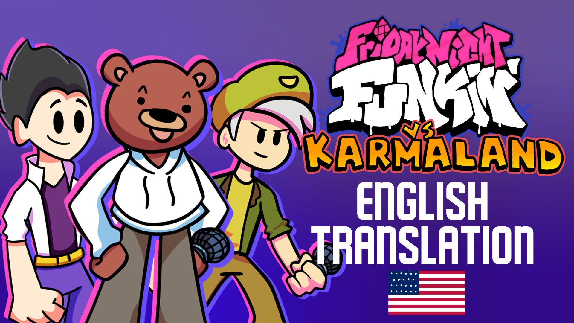 FNF Vs Karmaland - English Translation