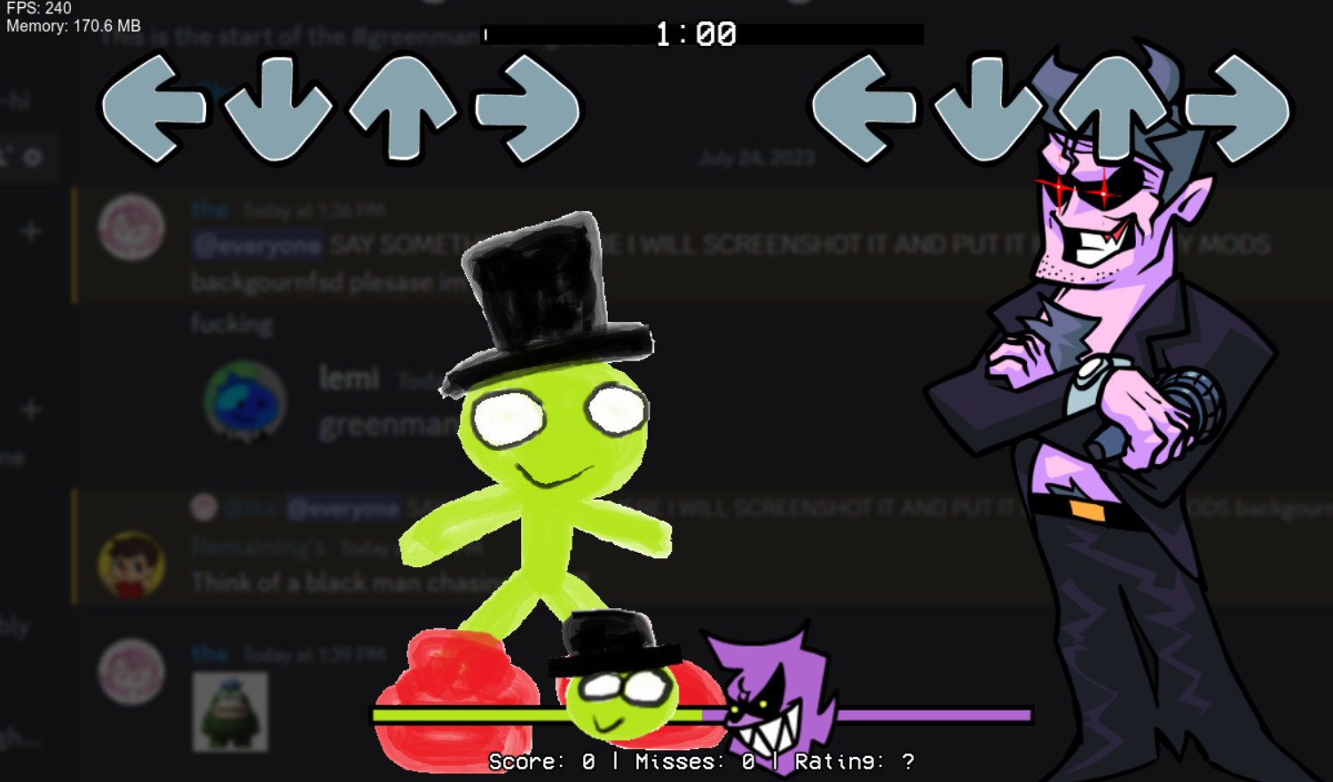 FNF Vs. Greenman Jim Mod for Friday Night Funkin' | FNF Mods