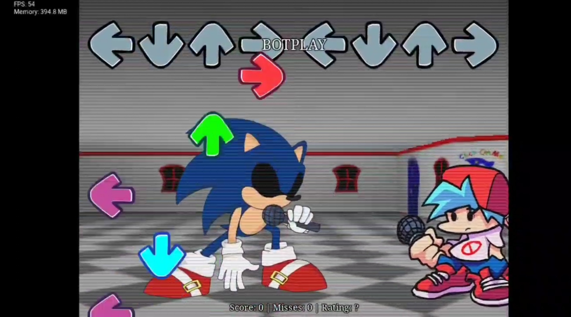 FNF Vs Sonic educator playful 2d
