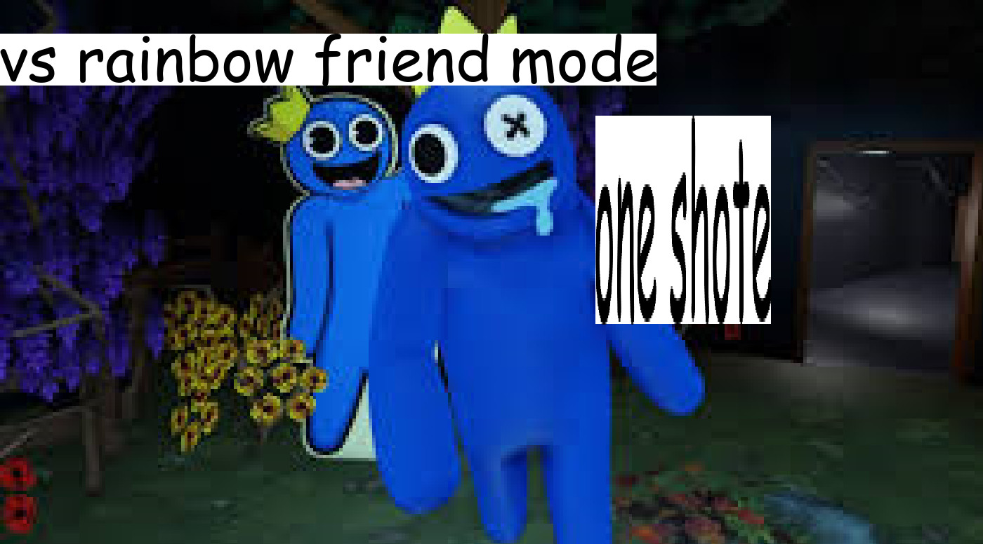 Vs Rainbow Friends Blue FNF Mod - Friday Night Funkin Roblox 