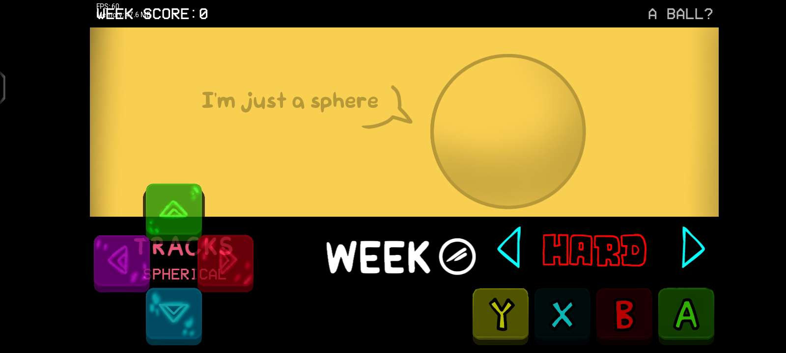 Mod F VS Sphere (An Original One Shot Mod Mod for Friday Night Funkin' | FNF Mods